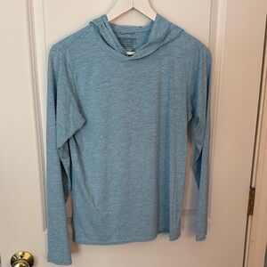 Patagonia Light blue Heather Performance Hooded Top